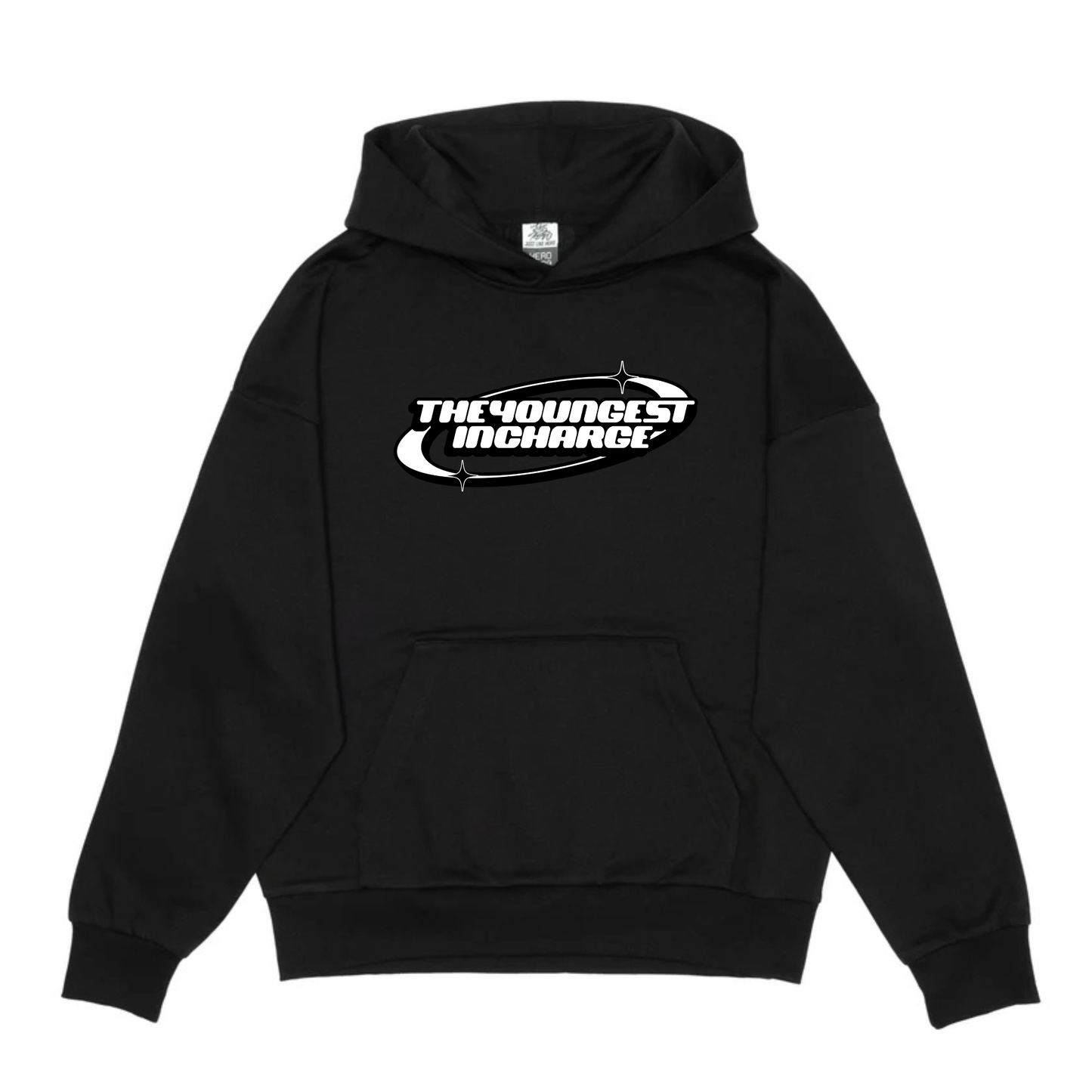 TYIC ESSENTIALS HOODIE - BLACK