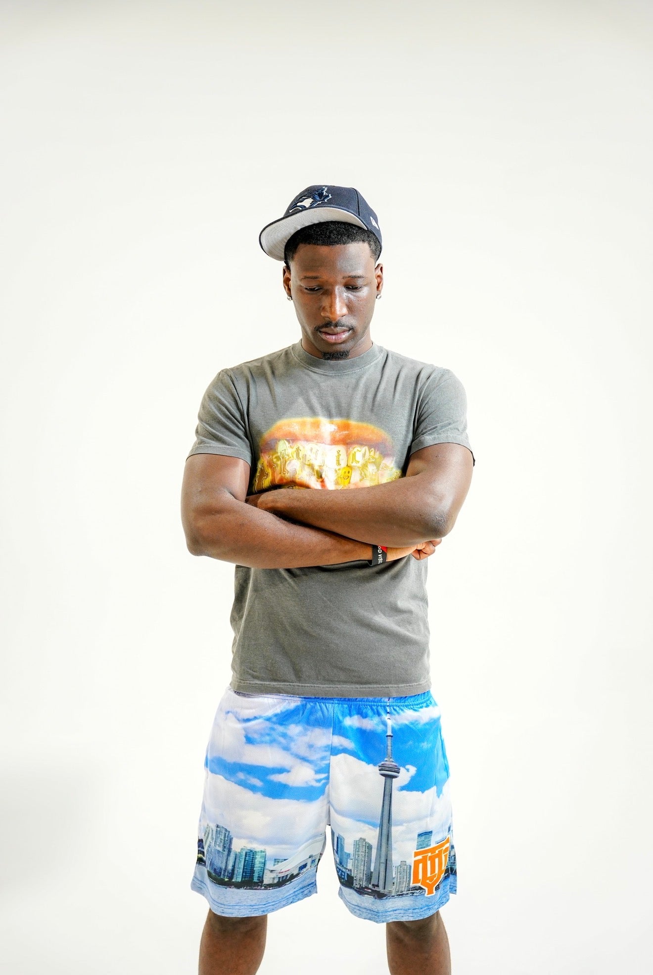 CN Tower Mesh Shorts