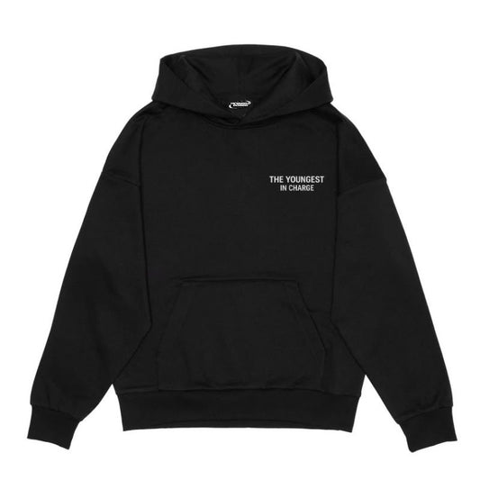 TYIC ESSENTIALS HOODIE - BLACK