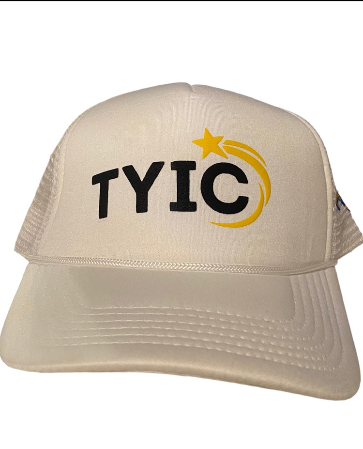 White Trucker Hat