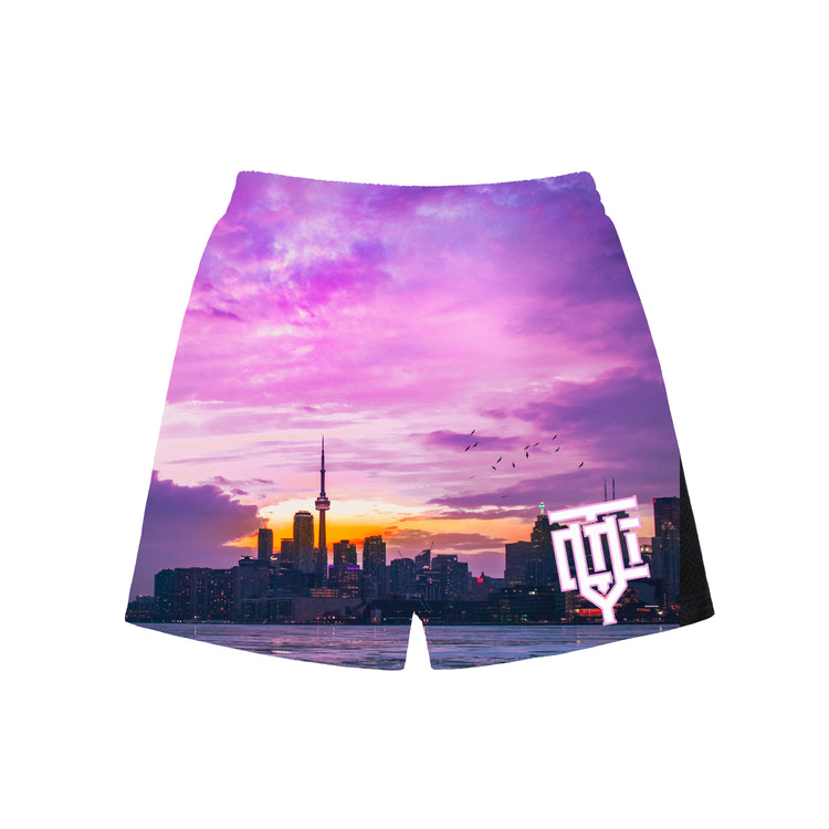 Toronto Skyline Mesh Shorts V2
