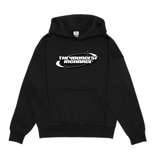 TYIC ESSENTIALS HOODIE - BLACK